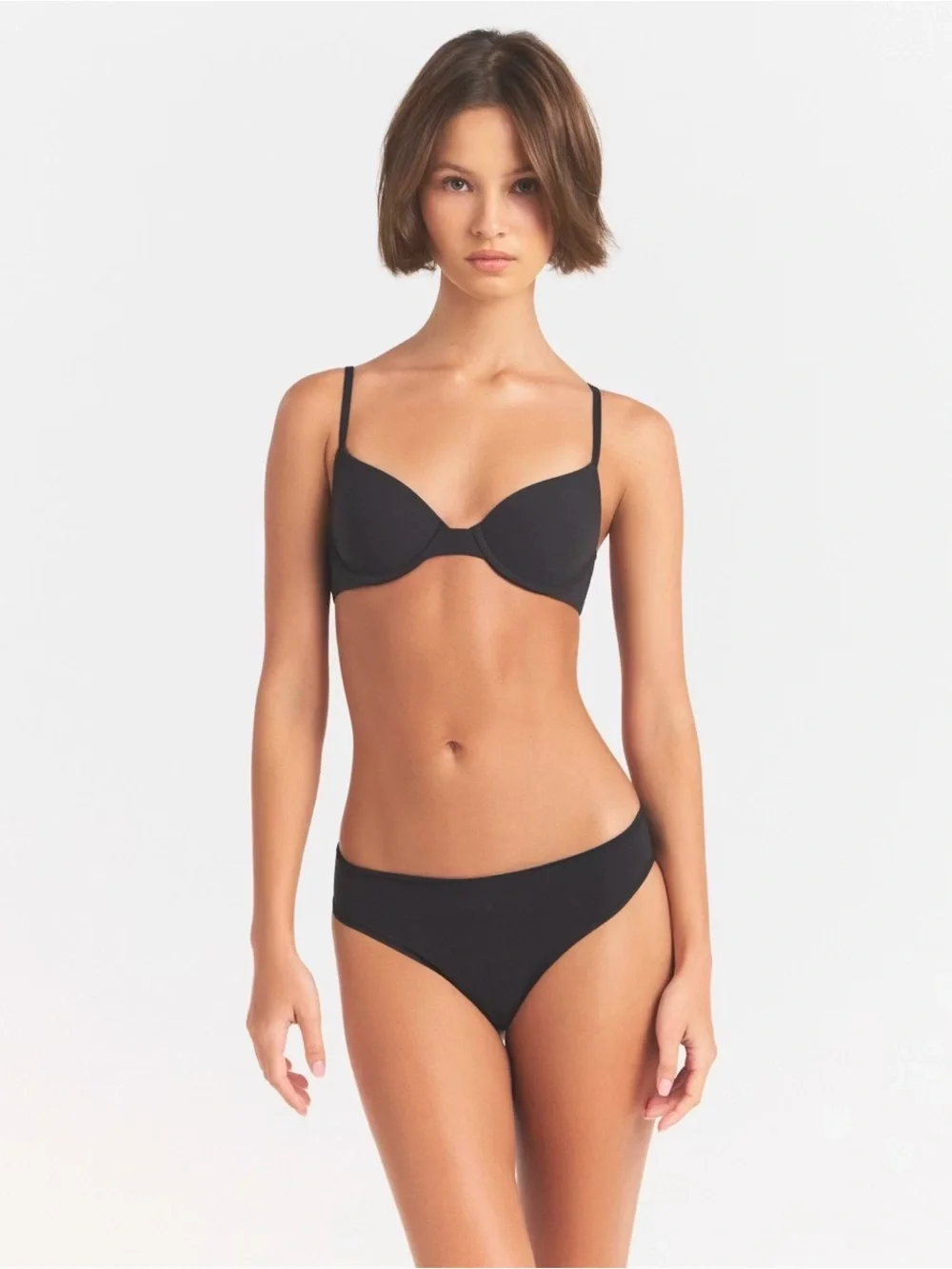 SKIMS Black Smooth T-Shirt Bra 36C - Picture 6 of 6